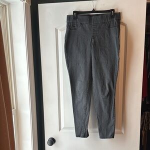 Nine West Black and Gray Houndstooth Pants